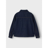 Name It Dark Blue Denim Unwashed Reese Denim Jakke