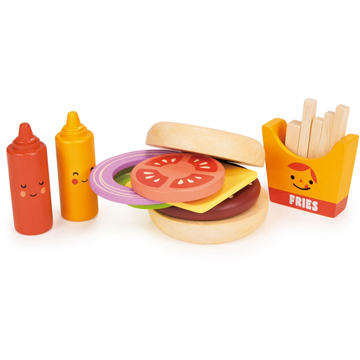 Mentari Stort Burger Set