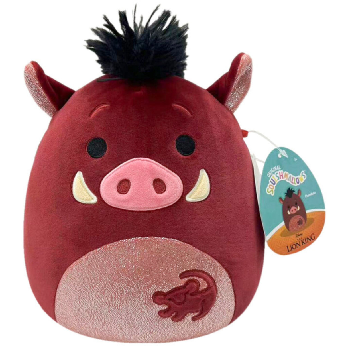 Squishmallows 20 cm Disney Løvenes Konge 30-årsjubileum Pumba