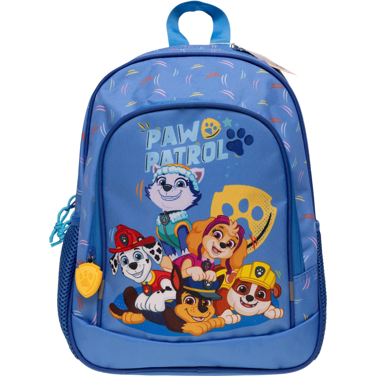 Euromic Paw Patrol Junior Ryggsekk med 2 Frontlommer og 2 Mesh Sidelommer