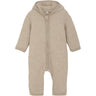 Huttelihut Camel Melange Pram Suit Ears Wool Fleece (S)