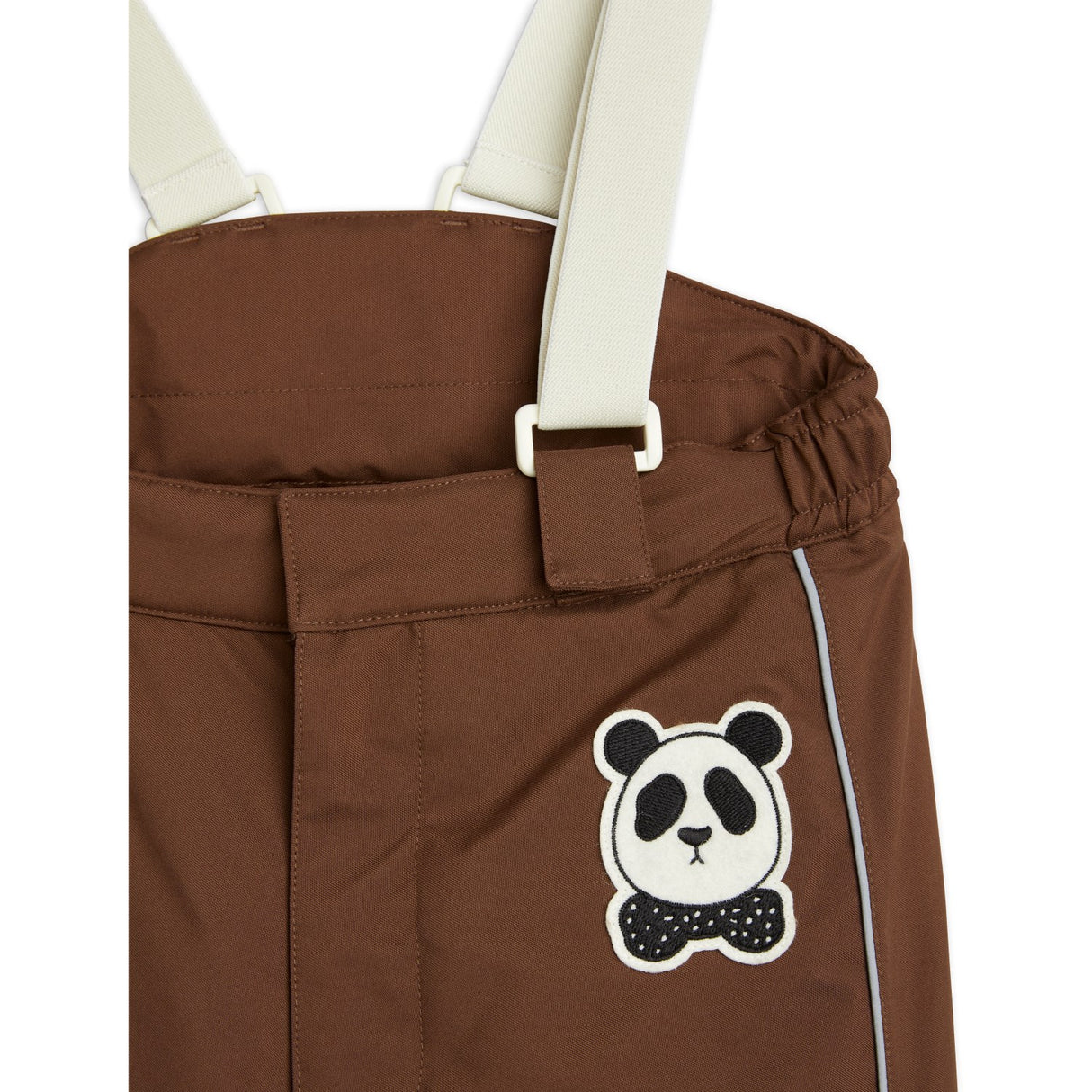 Mini Rodini Brown Panda Soft Ski Pants 3