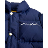 Mini Rodini Blue Mini Rodini Society City Puffer Jacket 3