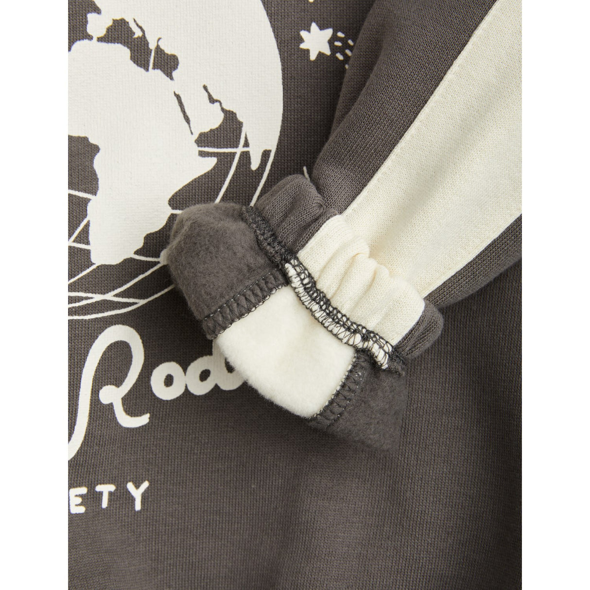 Mini Rodini Grey Mini Rodini Society Sp Collegegenser 2