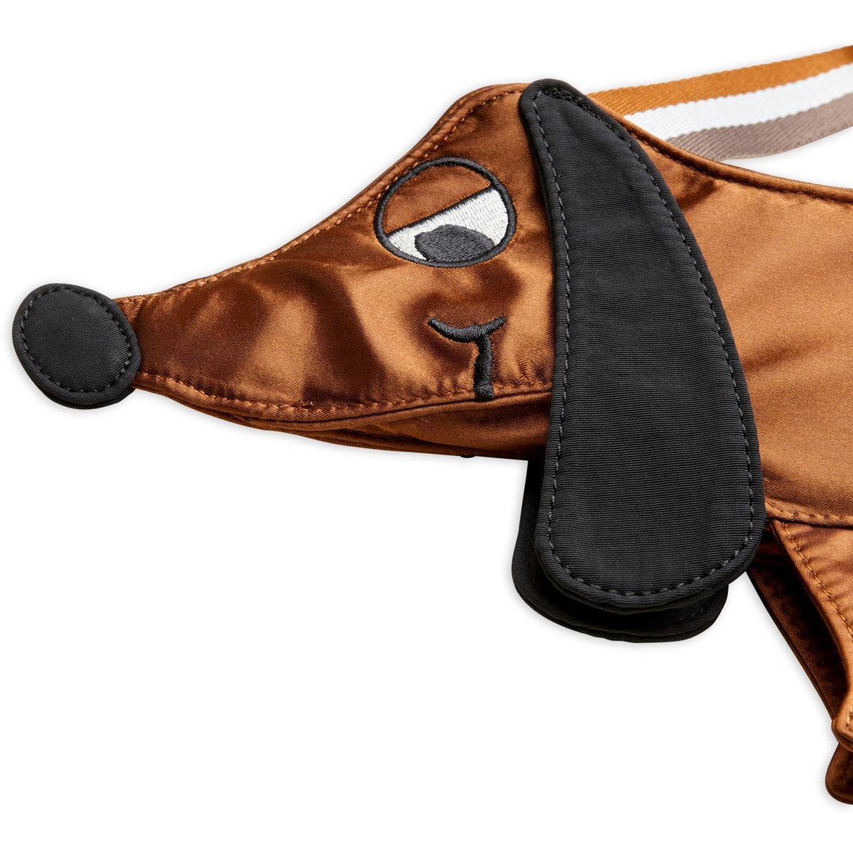 Mini Rodini Brown Dog Crossbody Bag 2