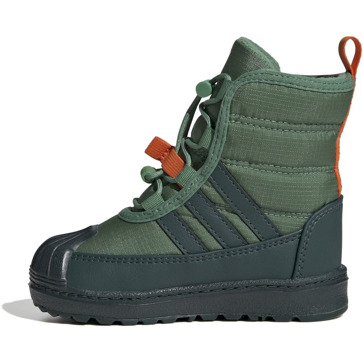 adidas Originals Preloved Green/Mineral Green/Orange Superstar 360 Boot 2.0 I Støvlerr