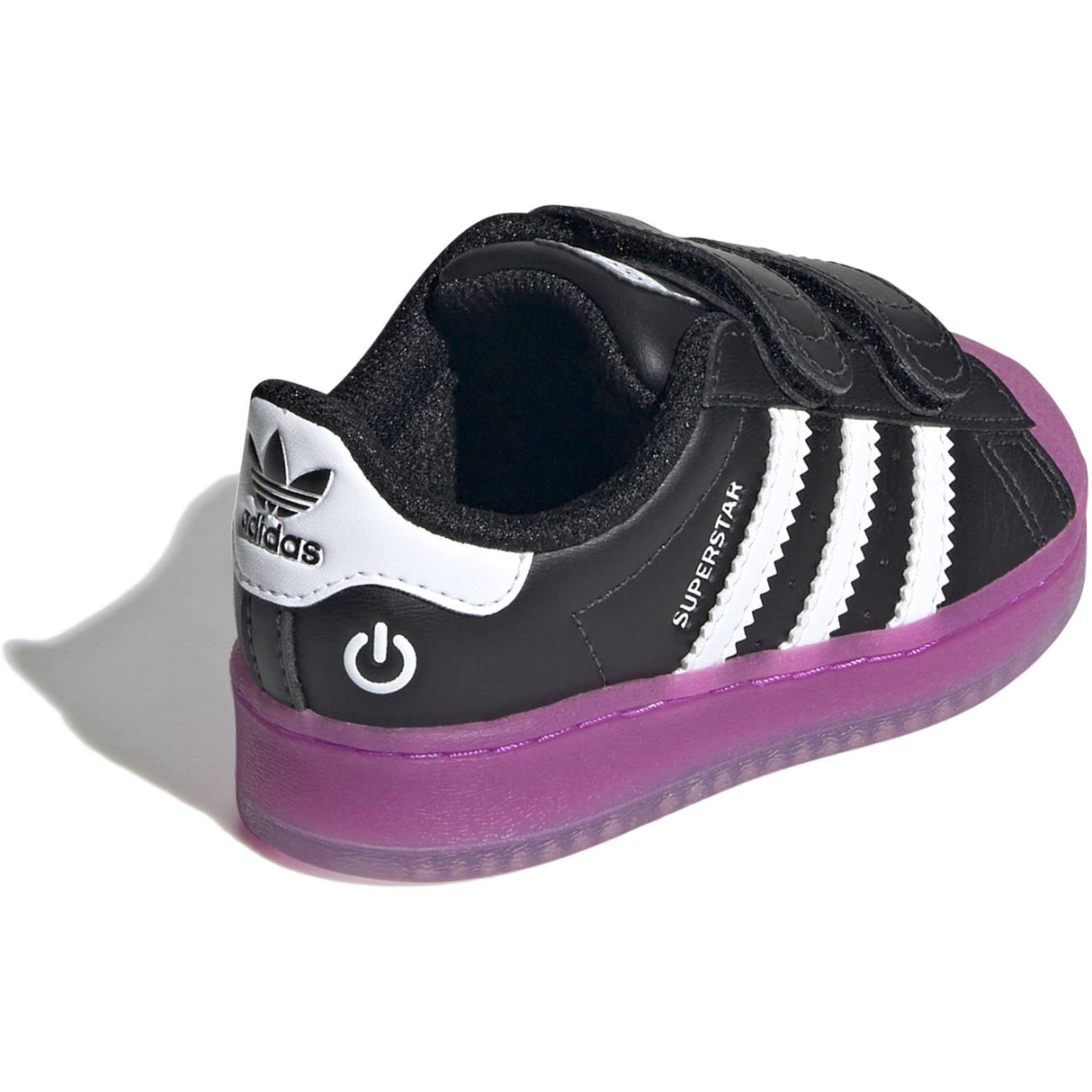 adidas Originals Cblack/Purbur/Ftwwht Superstar Led Lights Cf I Sneakers