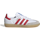 adidas Originals Cloud White/Collegiate Red/Gum Samba Og J Sneakers