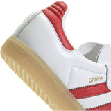 adidas Originals Cloud White/Collegiate Red/Gum Samba Og J Sneakers