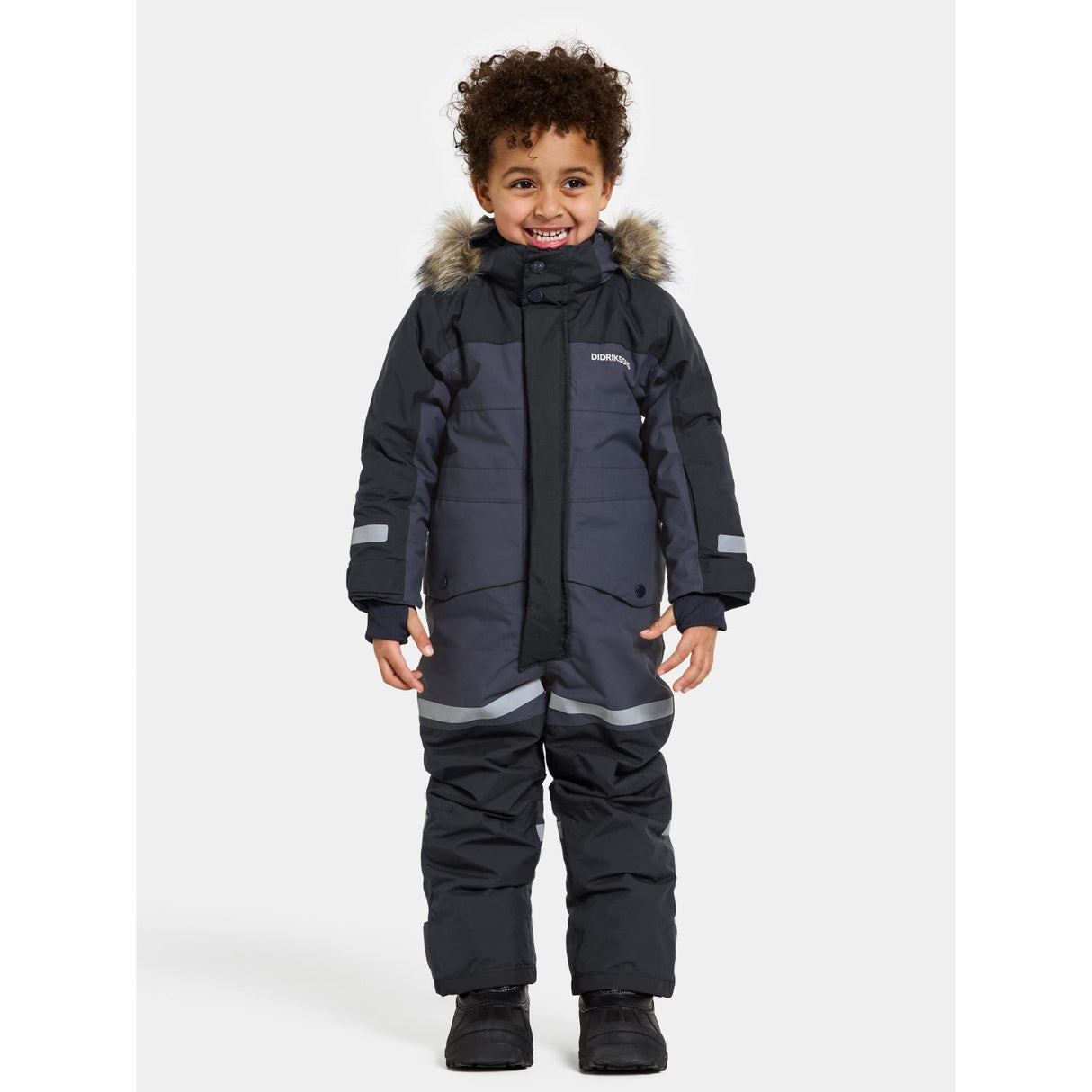 Didriksons Navy Bjärven Kids Kjeledress 3