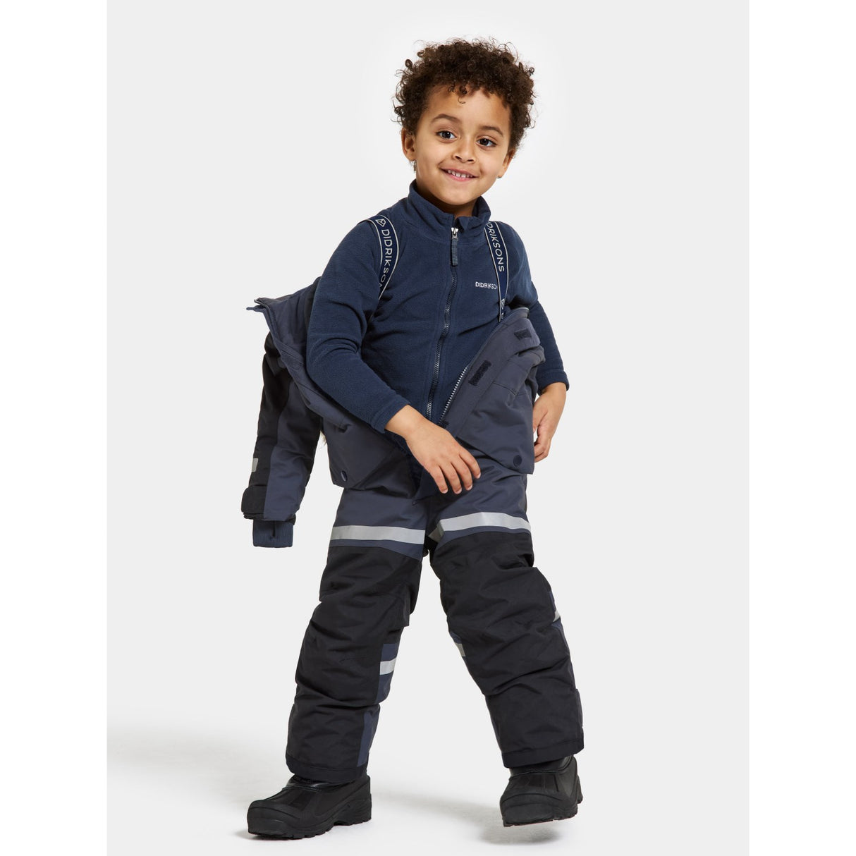 Didriksons Navy Bjärven Kids Kjeledress 3