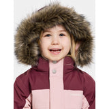 Didriksons Dusty Pink Bjärven Kids Snowsuit 8