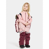 Didriksons Dusty Pink Bjärven Kids Snowsuit 8