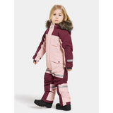 Didriksons Dusty Pink Bjärven Kids Snowsuit 8