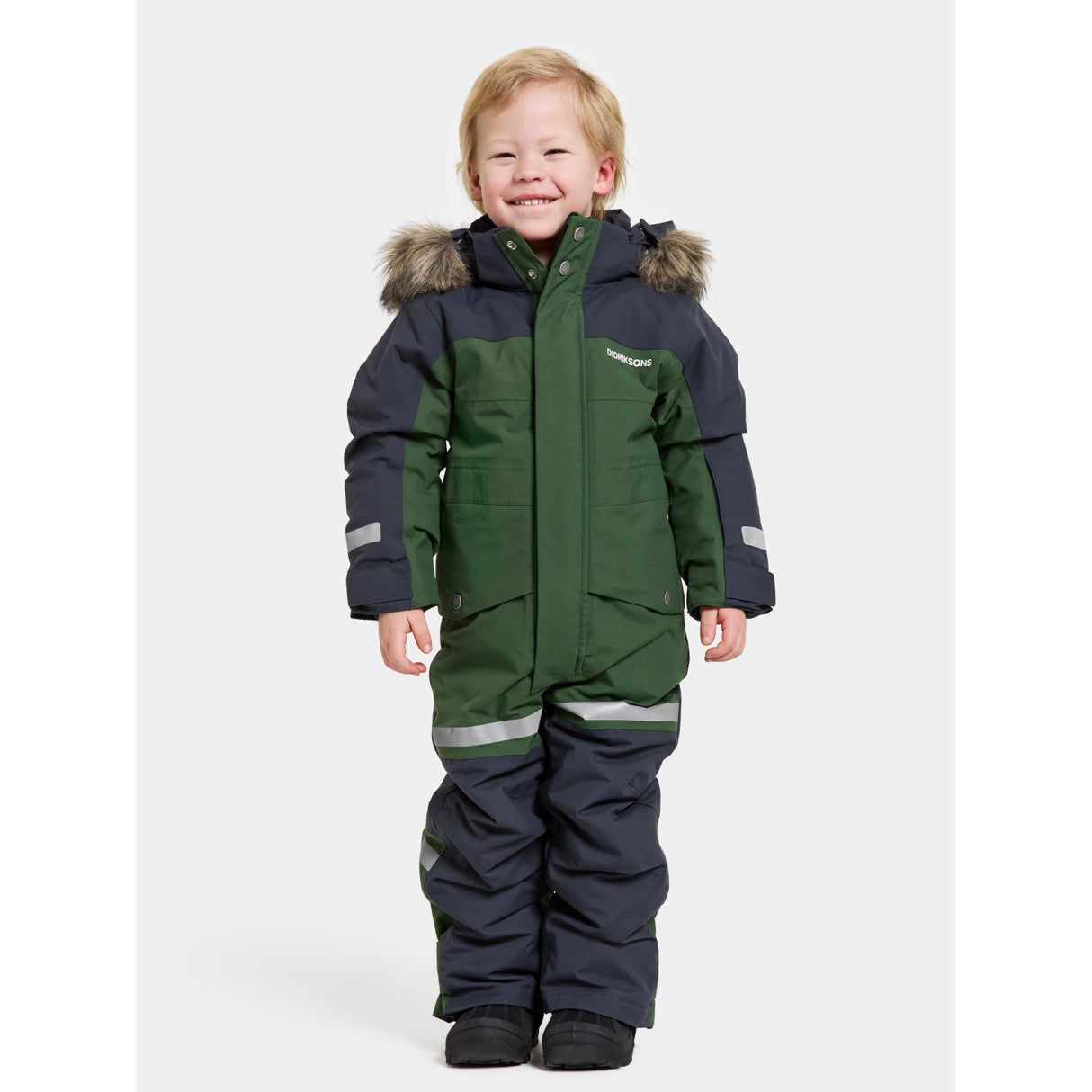 Didriksons Pine Green Bjärven Kids Kjeledress 12