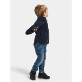 Didriksons Navy Gibbs Kids Fullzip Fleecejakke 2