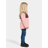 Didriksons Dusty Pink Gosig Kids Halfzip Fleece Jakke