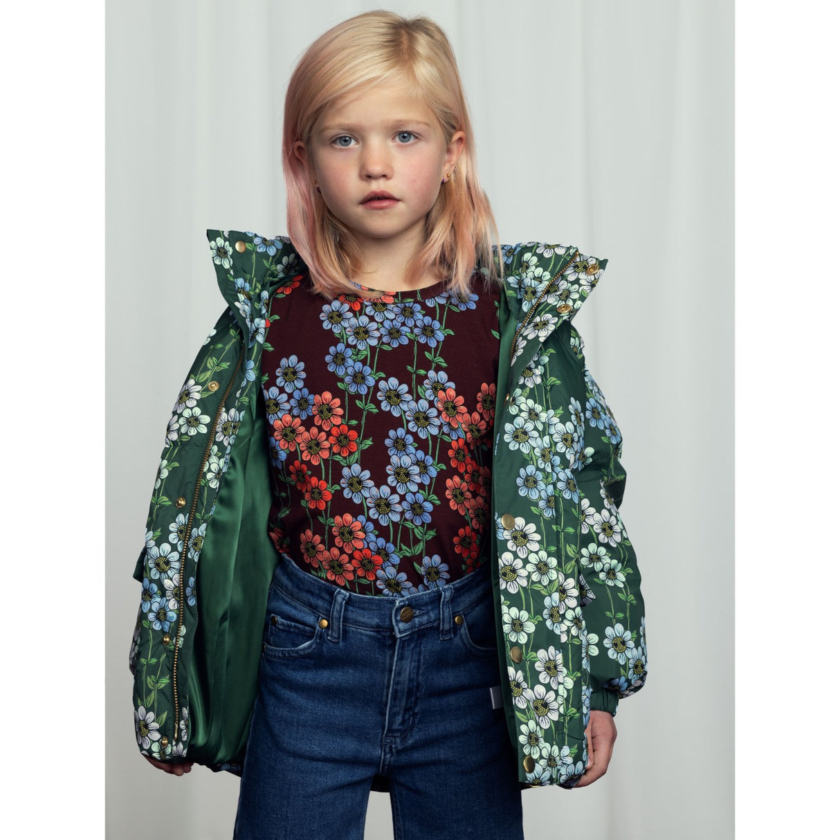 Mini Rodini Multi Daisys Aop Blouse 4