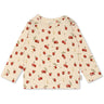 Petit Piao Apple Aop Bluse Printed