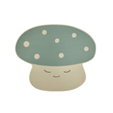 OYOY Offwhite/Pale Green dekkebrikke Mushroom