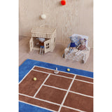 OYOY Light Brown Melange Polly Cat Tennis dukke