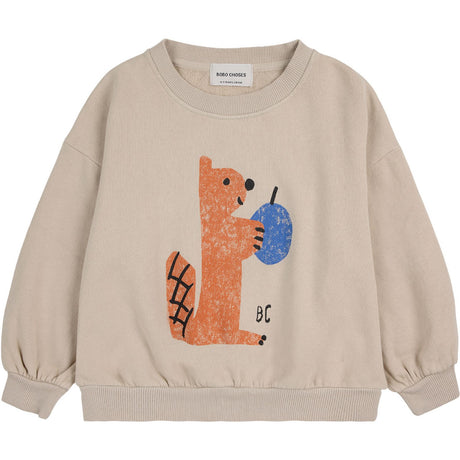 Bobo Choses Light Brown Hungry Squirrel Collegegenser