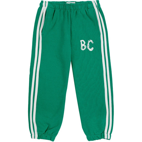 Bobo Choses Green B.C Shadow Stripes Jogging Pants