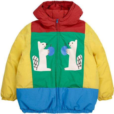 Bobo Choses Multicolor Hungry Squirrel Color Block Anorak