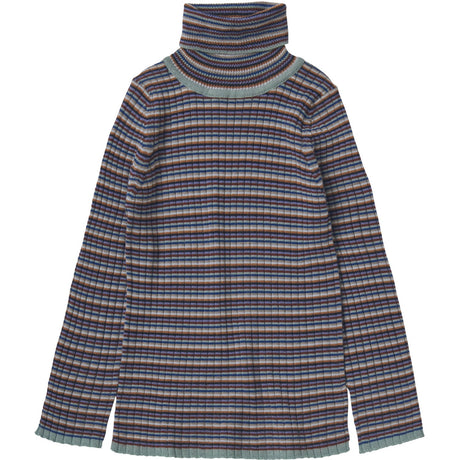 FUB Multi Stripe Rollneck Genser