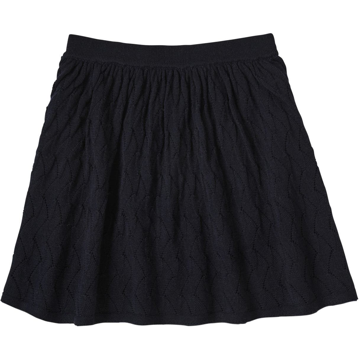 FUB Dark Navy Pointelle Skjørt