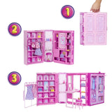 Barbie® Fashion Fun Dream Closet m Dukke