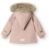 Mini A ture Adobe rose Wang Fleece Vinterjakke m. Pels