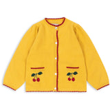 Konges Sløjd Yolk Yellow Alexa Knit Cardigan