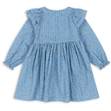 Konges Sløjd Billie Blue Kim Frill Dress Gots