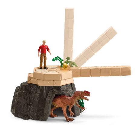 Schleich schleich® Erobring af Dino-templet – Mega-sæt