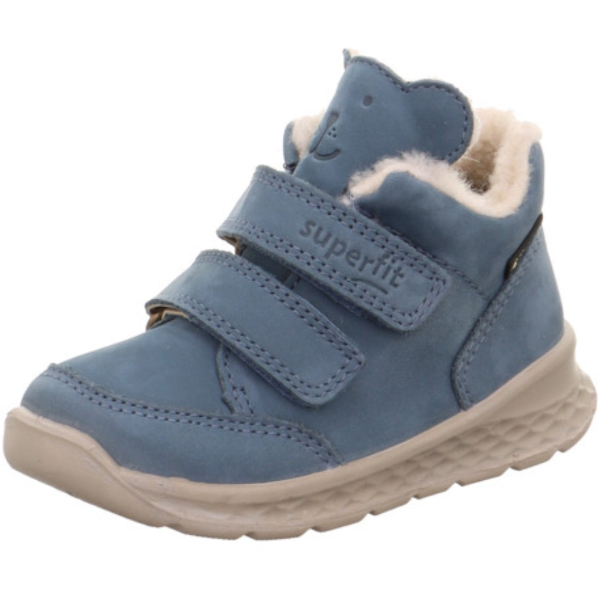 Superfit Light Blue Breeze Slipper/Borrelås Fastener