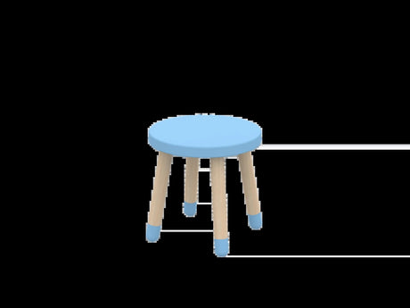 FLEXA Blue Skies DOTS Krakk 30x30cm