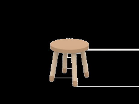 FLEXA Lattè DOTS Krakk 30x30cm