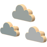 Cam Cam Copenhagen Wooden Cloud kroker 3-pakning