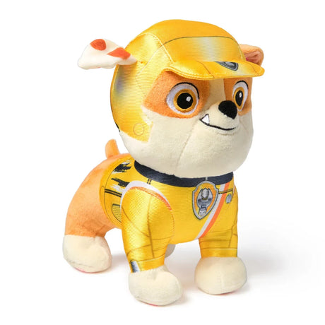 Paw Patrol Redningshjul Grunnleggende Plysj 19cm Rubble