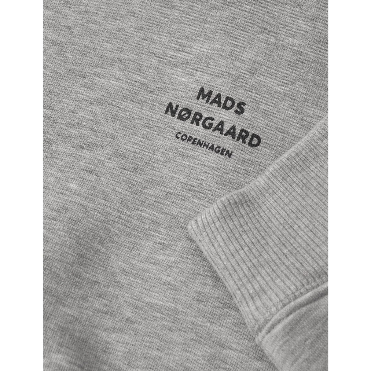 Mads Nørgaard Grey Melange Standard Hudini Collegegenser