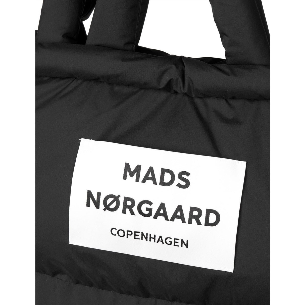 Mads Nørgaard Black Recycle Pillow Bag