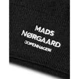 Mads Nørgaard Black Isak Logo Ambas Beanie