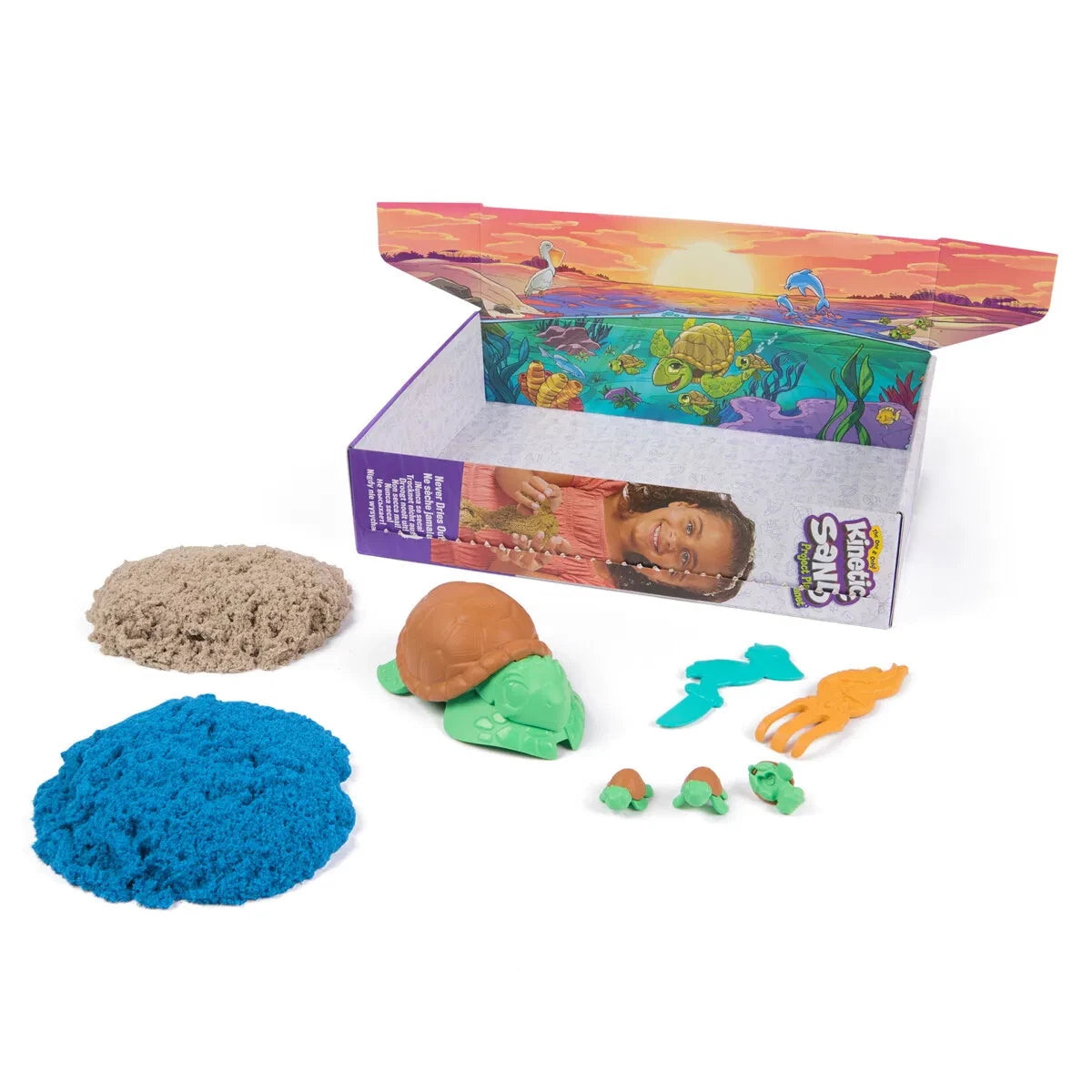 Kinetic Sand Skilpadde Strandsett