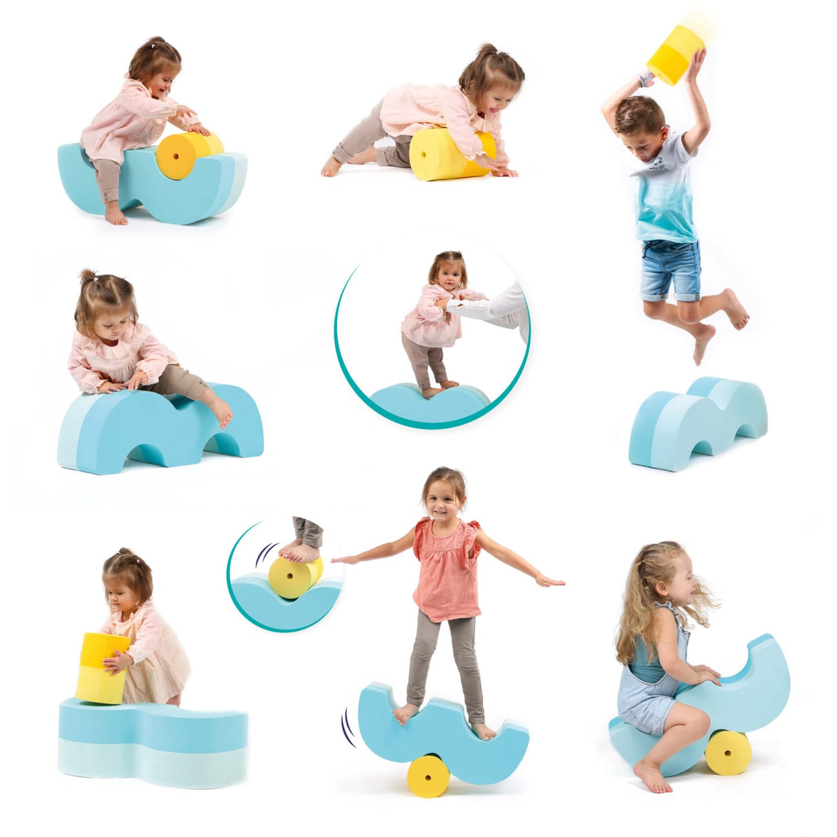 LUDI® Skum Motorikk Blokker