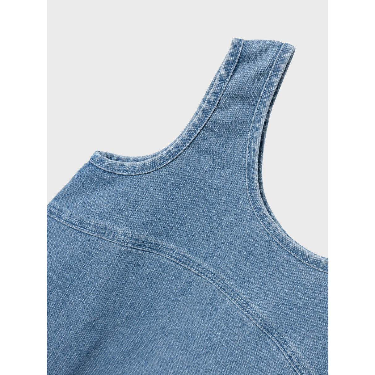 Lil'Atelier Medium Blue Denim Okaja Denim Spencer Kjole