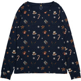 The New Navy Blazer AOP Holiday Pyjamas Voksne