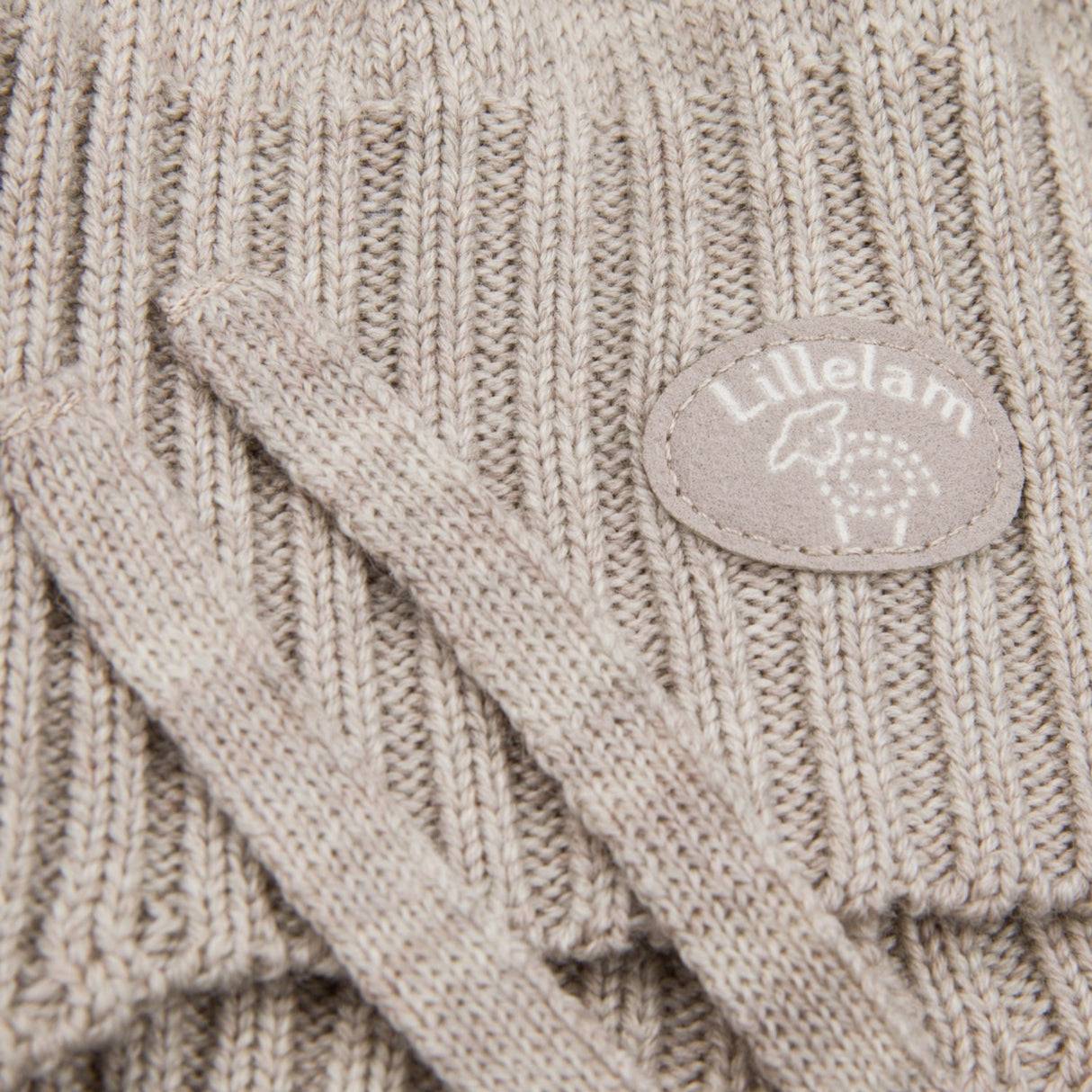 Lillelam Lys Beige Lue Baby Natur