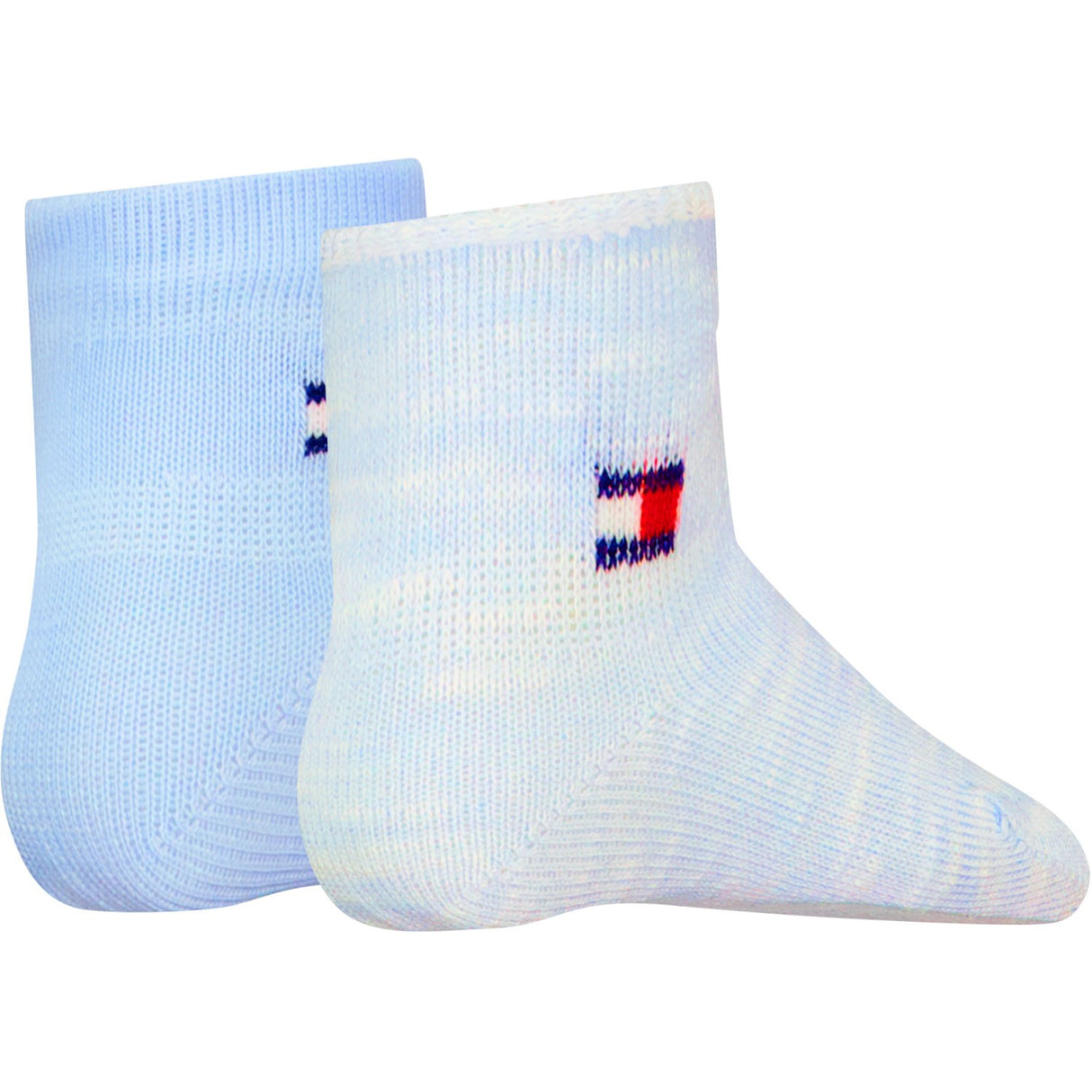 Tommy Hilfiger Light Blue Baby Sokker 2-pakning Runfree