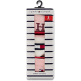 Tommy Hilfiger Soft Pink Baby Sokker 3-pakning Iconic gaveeske